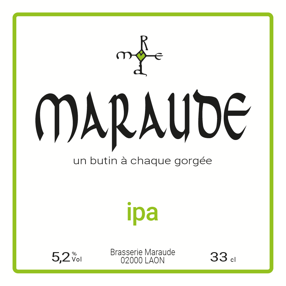 Maraude ipa label