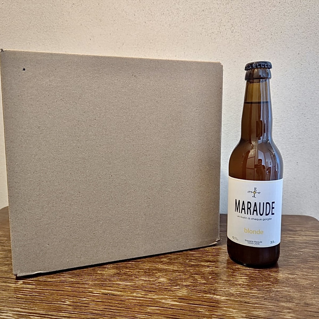 Maraude blonde  (carton de 12 x 33cl)