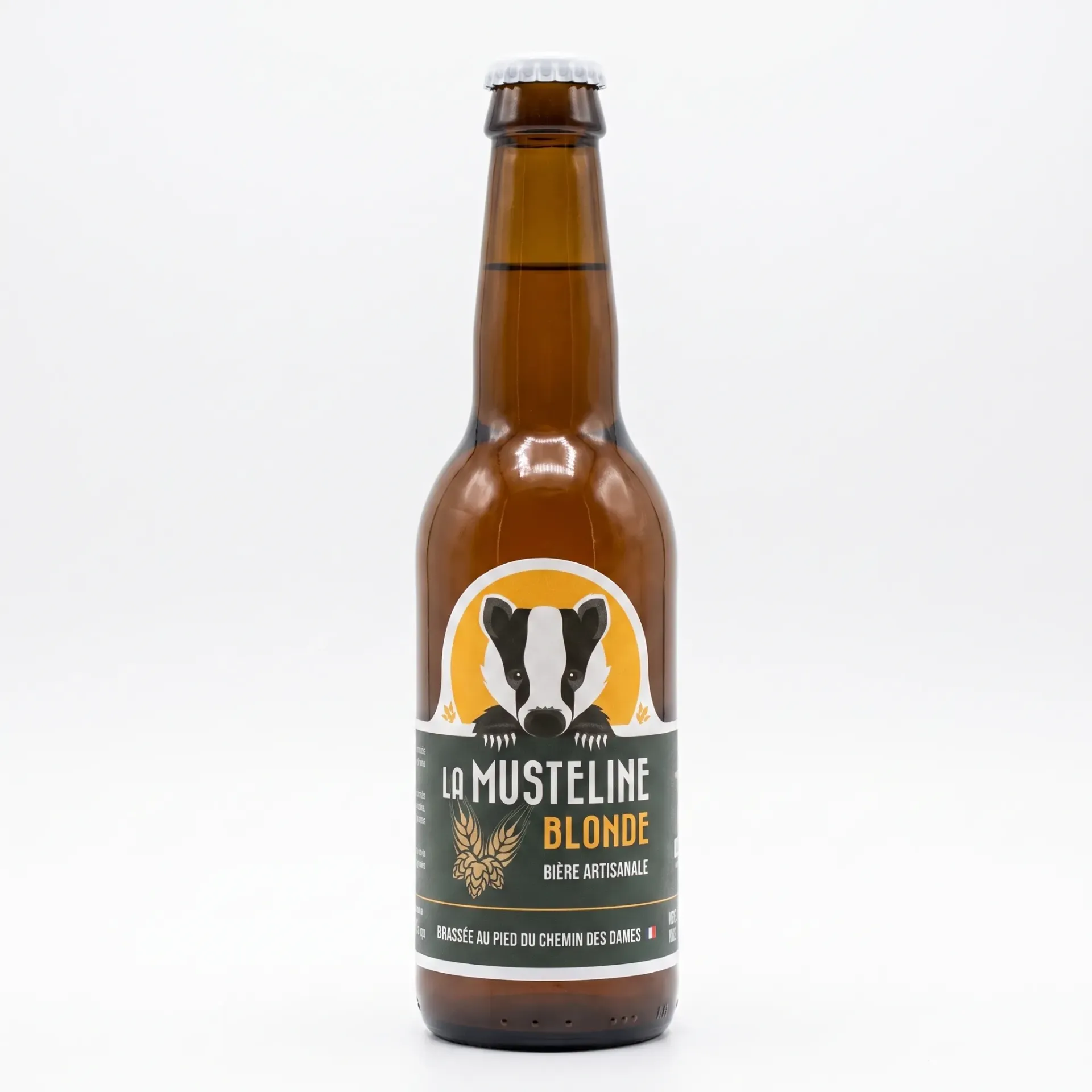 Musteline Blonde - bouteille 33cl (à l'unité)
