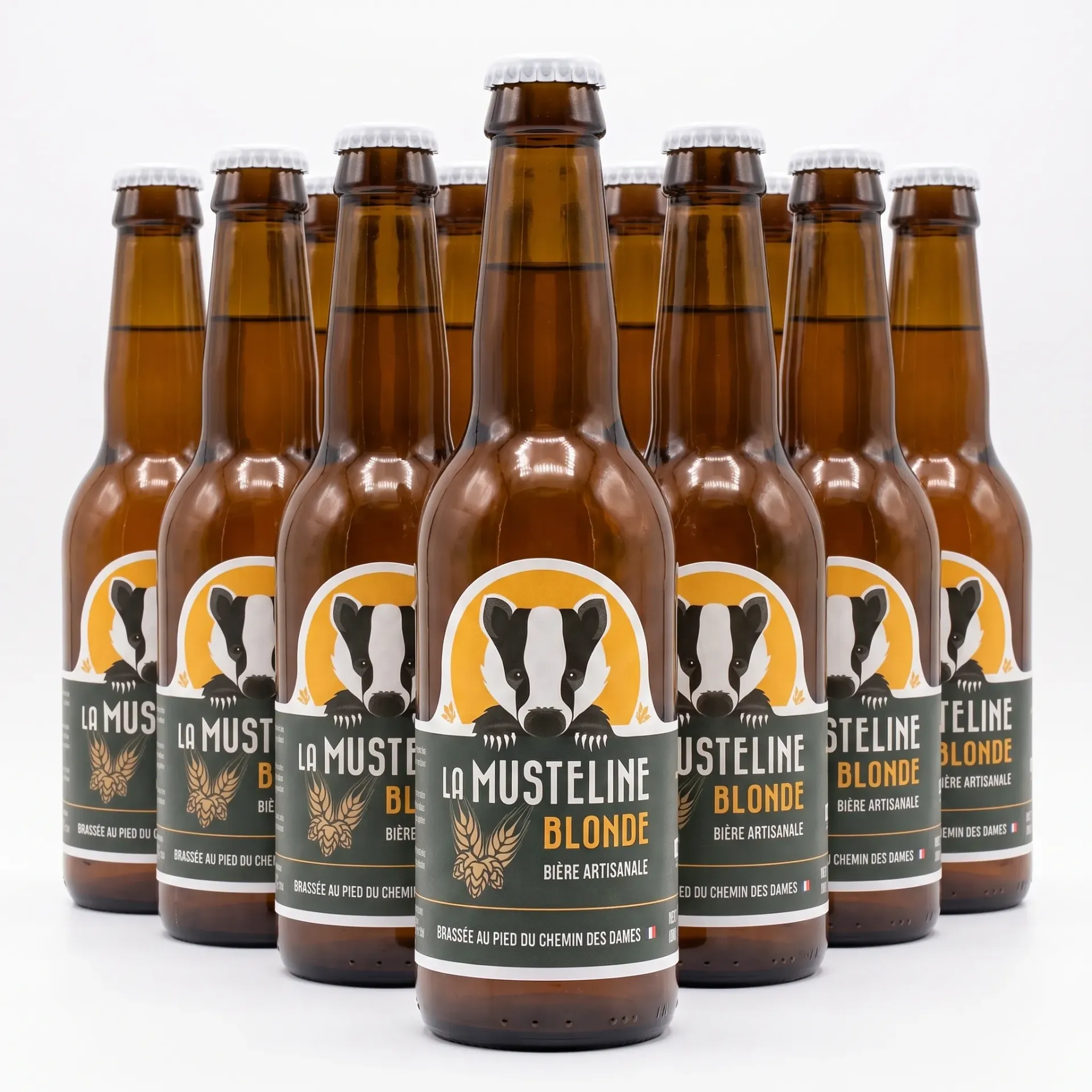 Musteline Blonde - (carton de 12 x 33cl)