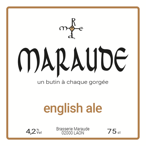 Maraude english ale - (carton de 6 x 75cl)
