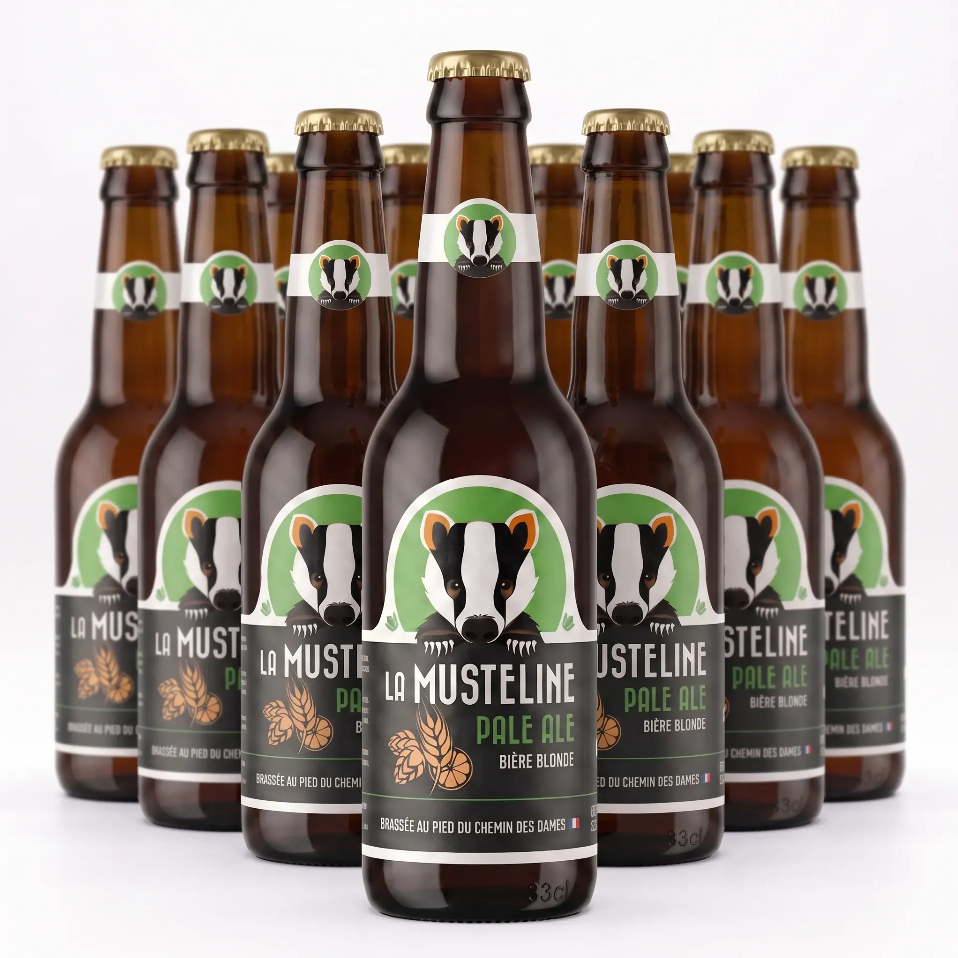 Musteline Pale Ale - (carton de 12 x 33cl)