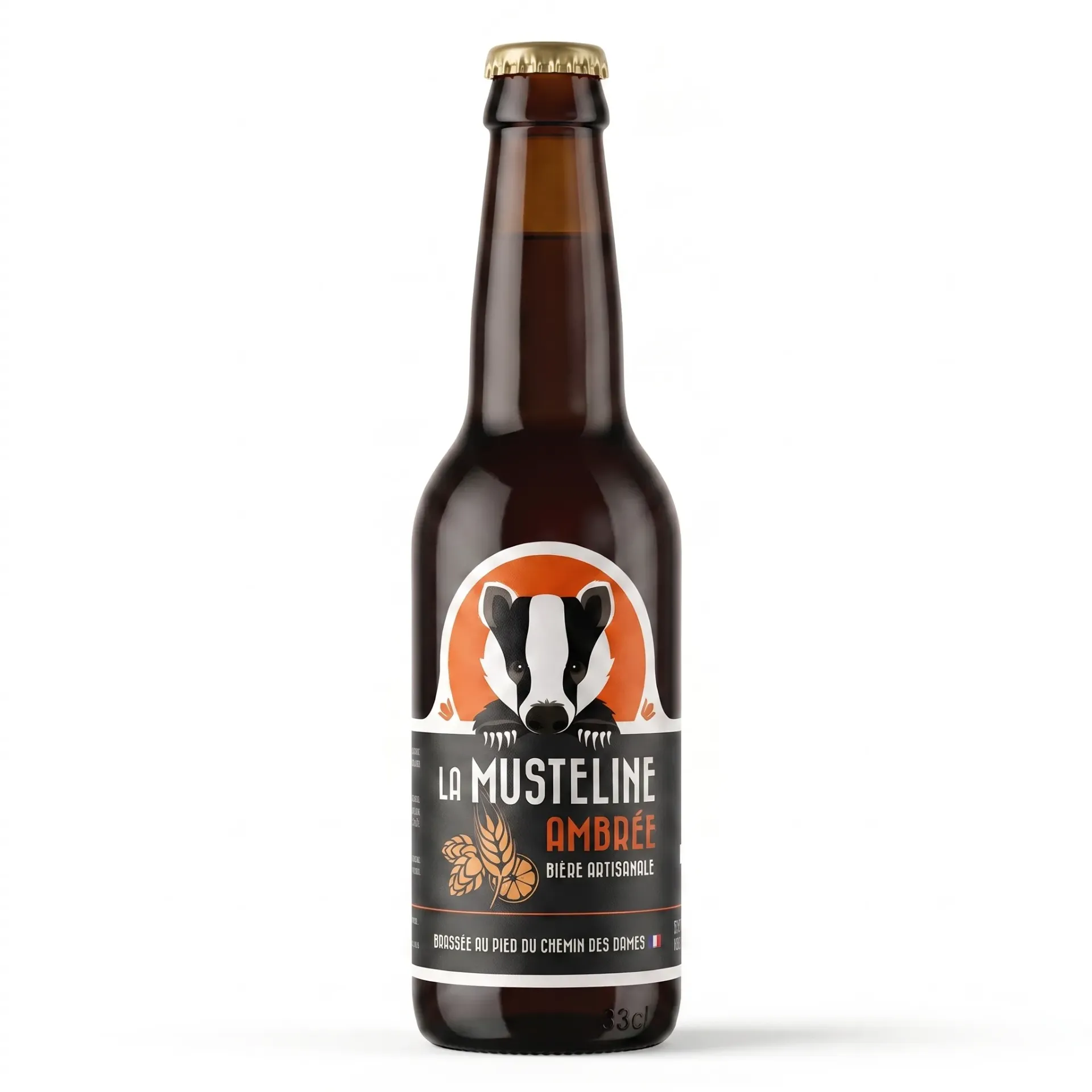 Musteline Ambrée - bouteille 33cl