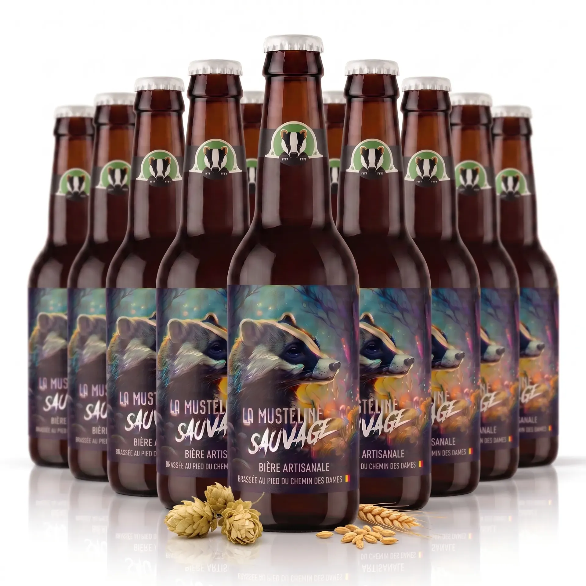 Musteline Sauvage - (carton de 12 x 33cl)