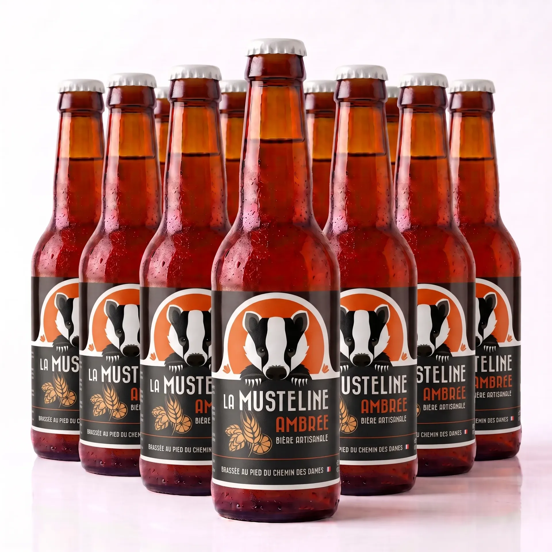 Musteline Ambrée - (carton de 12 x 33cl)
